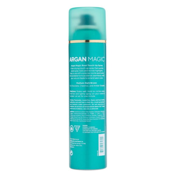 ARGAN MAGIC Multi Tinted Root Touch Up Spray For Medium Dark Brown Hair - Picture 2 of 2